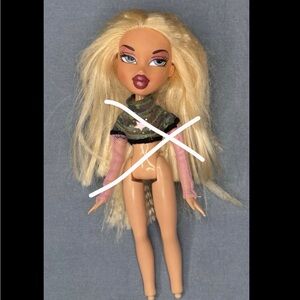 Fashion Doll with Blonde Hair and Star Outfit